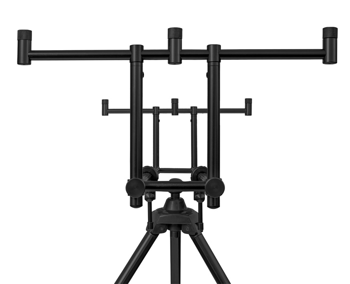 DELPHIN TPX3 BlackWay Tripod – Rod Pod für 3 Ruten